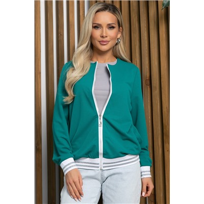 Бомбер Дана (зеленый) Б10445