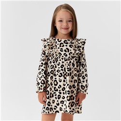Платье детское с рюшами KAFTAN "Trendy" р.30 (98-104)
