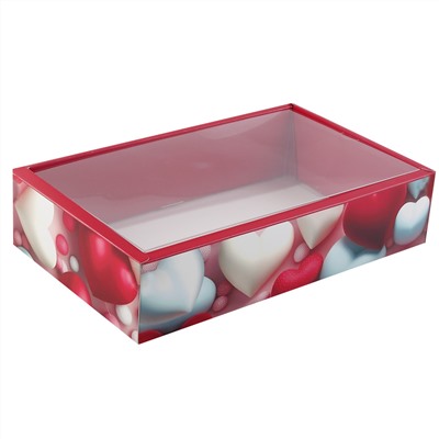 Коробка подарочная Сердце 17*30*7 КОКОС 242574/Китай