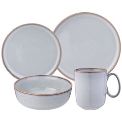 НАБОР ПОСУДЫ ОБЕДЕННЫЙ BRONCO "MODERN SAND" НА 4 ПЕР. 16 ПР. (КОР=1НАБ.)