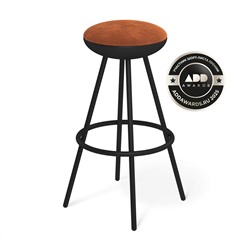 Стул барный О SHT-S212
                        песчаная буря fortis 412 / черный / черный муар