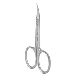 Frau Finger Ножницы маникюрные для кутикулы изогнутые / Classic FS-112SP, глянцевые, ручная заточка, 9 см