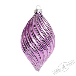 Капля "Сиреневый спектр" (стекло) 8х8х15 см