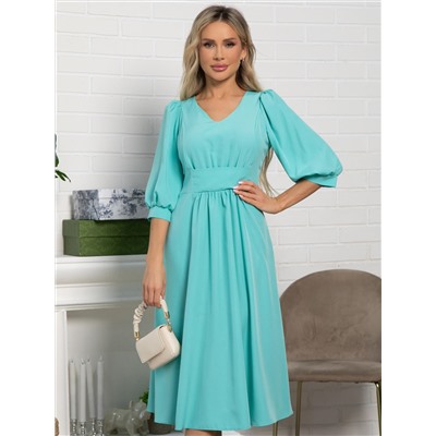 Платье Мадлен (бирюзовое) П15466-18М