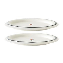 Набор обеденных тарелок Plush, Little Petals, Ø26 см, 2 шт.