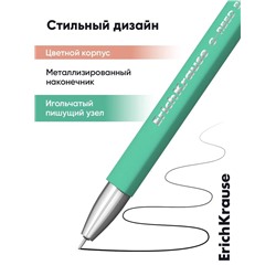 Ручка гелевая ErichKrause G-Reed Stick Pastel Bloom, 0.38 мм, синяя