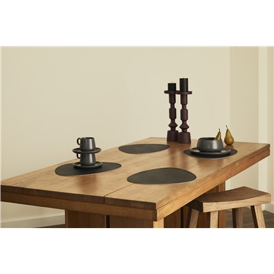 Набор из двух салатников темно-серого цвета из коллекции Essential, 800 мл