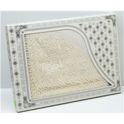 Скатерть с Гипюром в Подарочной Коробке 160x220 см Santuk Gelencik Zelal