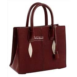 Сумка женская из кожи ската