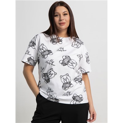 Футболка Бриса (белая) Б15370-20М