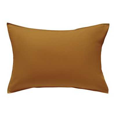 Набор наволочек изо льна и хлопка цвета карри из коллекции Essential, 50х70 см