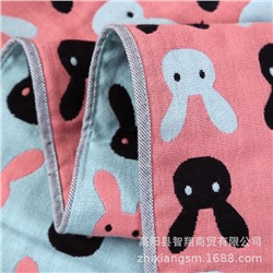Gauze rabbit, children's bath towel for adults, quick dry, wholesale