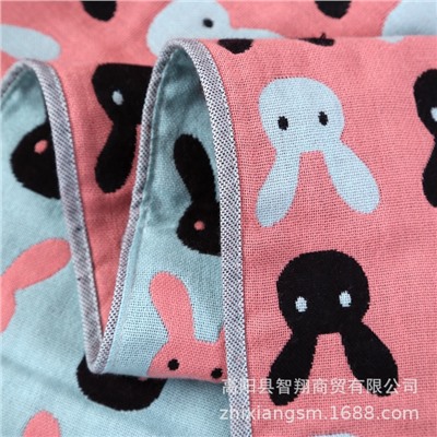 Gauze rabbit, children's bath towel for adults, quick dry, wholesale