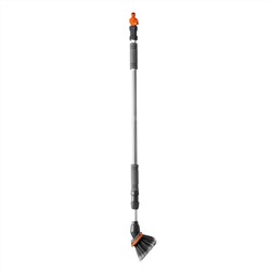 Щетка с подачей воды, телескоп. 2 части (щетка, ручка телескопическая) Stels