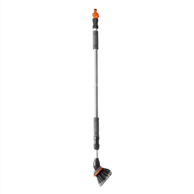 Щетка с подачей воды, телескоп. 2 части (щетка, ручка телескопическая) Stels