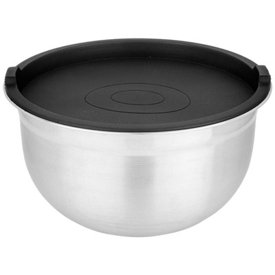 НАБОР МИСОК AGNESS С КРЫШКАМИ, ПРОТИВОСКОЛЬЗЯЩЕЕ ДНО, 6 ПР, 1,3/2,6/4 Л. D=18/22/26 CM