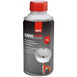 Средство для прочистки засоренных канализационных труб Drain Opener, Sano 200 г