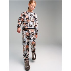 Комплект для девочки: толстовка, брюки