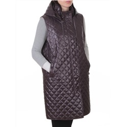 802 DK. VIOLET Жилет утепленный женский (50 гр. синтепон)