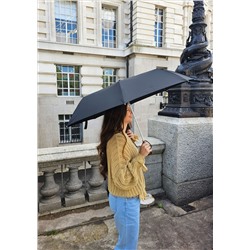 L449-01 Black (Черный) Зонт женский механика Fulton