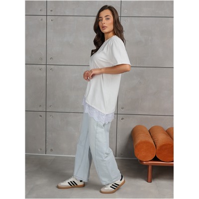 Футболка "Люкс" Экрю женская