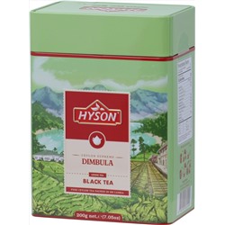 HYSON. Ceylon Present. DIMBULA 200 гр. жест.банка