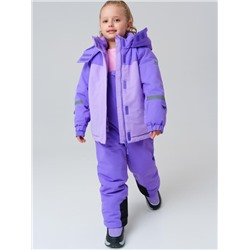 Комплект зимний для девочки: куртка, полукомбинезон