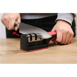 Точилка для ножей с тремя этапами заточки и со слотом для ножниц sharpener RF-0001519