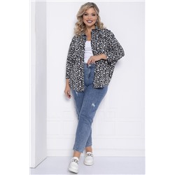 Рубашка Сладкий поцелуй (серая) Б12330-4