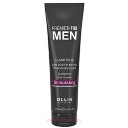 OLLIN PREMIER FOR MEN Шампунь для роста волос стимулирующий 250мл