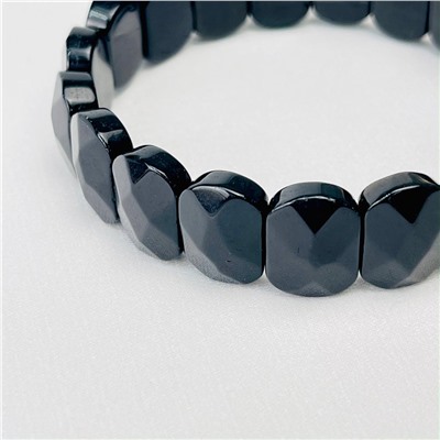 Радуга Самоцветов Браслет из Обсидиана