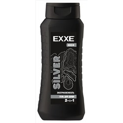 Гель д/душа EXXE MEN 2в1 Экстрасвежесть SILVER 400 мл