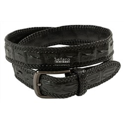 Ремень из кожи крокодила