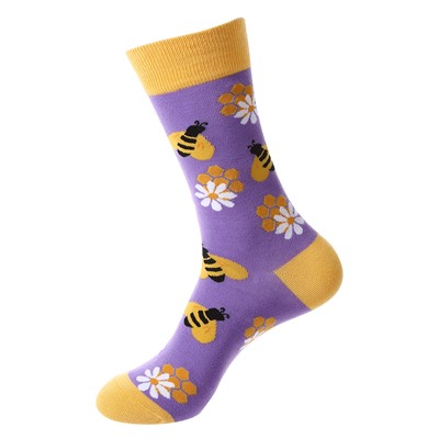 Haichin Tide, plant lamp, demi-season trend knee socks, mid-length, European style