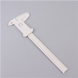 Штангенциркуль для разметки бровей, 21×7.5 см, белый