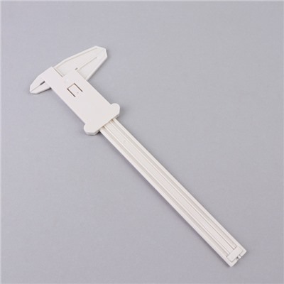 Штангенциркуль для разметки бровей, 21×7.5 см, белый