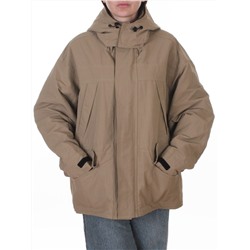 3090 DK. BEIGE Куртка демисезонная женская (100 гр. холлофайбер)