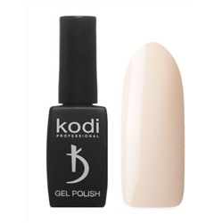 Kodi Гель-лак для ногтей 01 М, слоновая кость, без перламутра и блесток, 8 мл