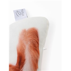 Подушка «Этель» Gingerl cat, 40×33 см, 100% п/э, велюр