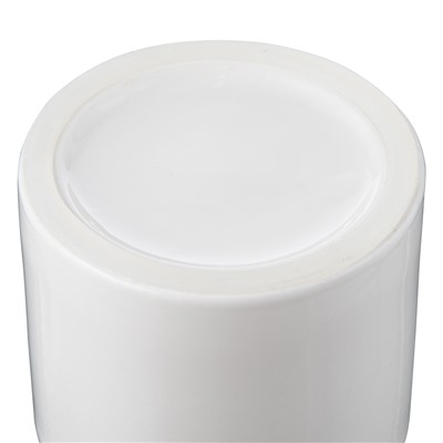 Банка керамическая для хранения соли, 400 мл, белая