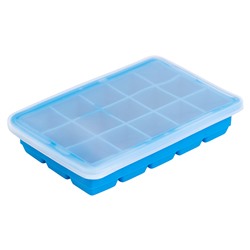 Форма для льда с крышкой Ice cubes, 15 ячеек