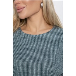 Блуза В гармонии с собой (серо-зеленая) Б12424