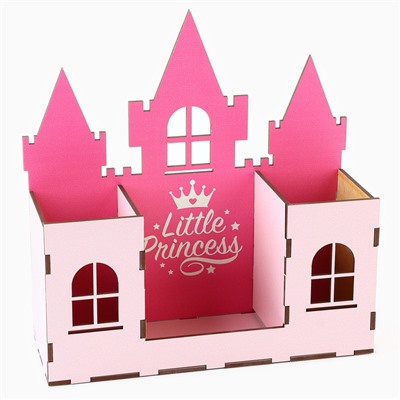 Органайзер для канцелярии Little princess, розовый