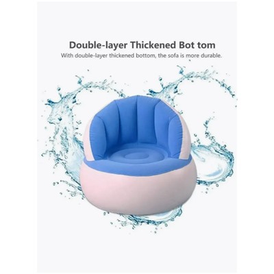 Надувное кресло 85*70 см (цвет в ассортименте) (3524)