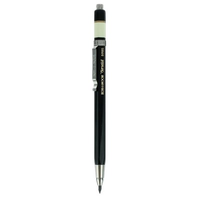 Карандаш цанговый 2.5 мм Koh-I-Noor, чёрный корпус, с клипом 5905СN