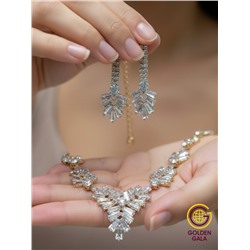 Набор бижутерии "Вечерний шарм" Арт Н5 модель 2 золото