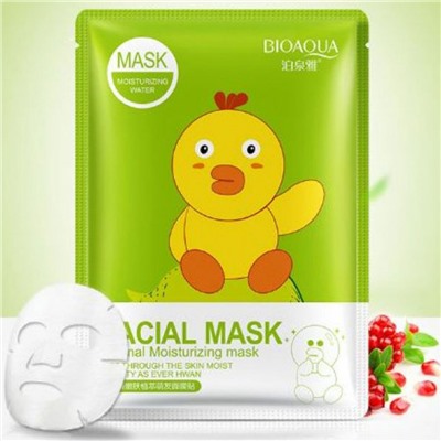 Маска для лица Bioaqua с эссенцией коллагена и граната 30 g