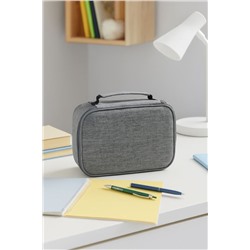 Сумка-органайзер для маркеров/карандашей, серая (23*7*16,5 см)
