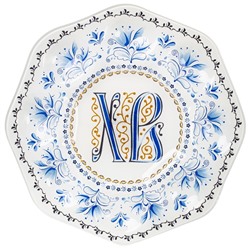 Тарелка для 8-ми яиц, L25,5 W25,8 H1,5 см