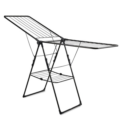 Сушилка для белья напольная Ника 21м СБ8П/Ч черная, 2 ур. оптом